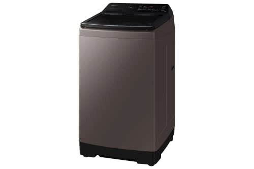 Samsung 10.0 kg Ecobubble 5 Star Fully Automatic Top Load Washing Machine with Heater (WA10BG4686BR Rose Brown)