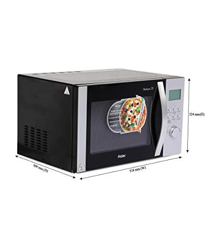 Haier 28 L Convection Microwave Oven (HIL2801RBSJ, Black)