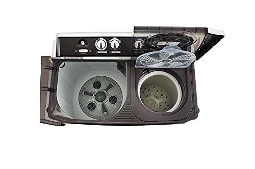 LG 9Kg 5 ஸ்டார் டாப் லோட் வாஷிங் மெஷின் ஸ்பின் 6.5Kg, துருப்பிடிக்காத பாடி, ரோலர் ஜெட் பல்சேட்டர், விண்ட் ஜெட் ட்ரை, கிரே, P9041SGAZ