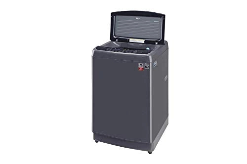 LG 11.0 Kg Inverter Wi-Fi Fully-Automatic Top Loading Washing Machine with Steam (THD11STM, Middle Black Color)