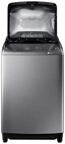 Samsung 11 Kg Inverter 5 star Fully-Automatic Top Loading Washing Machine (WA11J5751SP/TL, Silver, Wobble Technology)