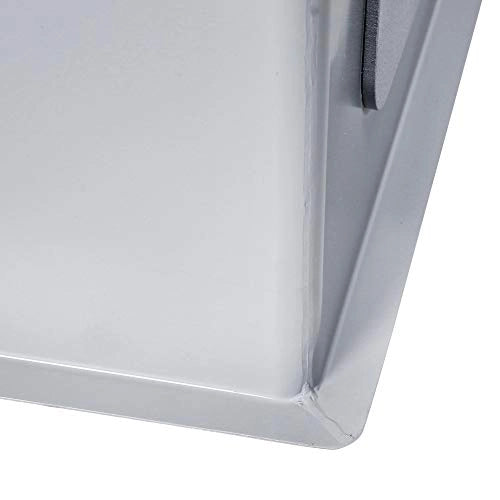 FRANKE BXX 210/110-46 3 1/2 Kitchen Sink, Silver, Steel Finish