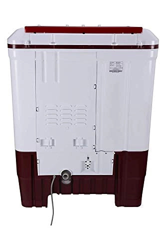 Onida 8.0 kg 5 Star Semi-Automatic Top Loading Washing Machine (S80SCTR, Lava Red)