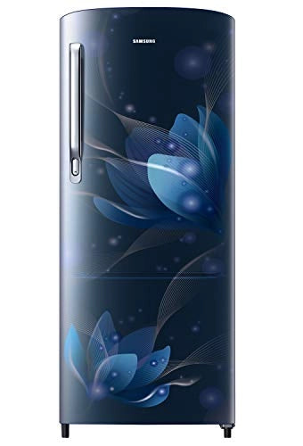 Samsung 192 L 2 Star Direct Cool Single Door Refrigerator (RR20A271BU8/NL, SAFFRON BLUE)