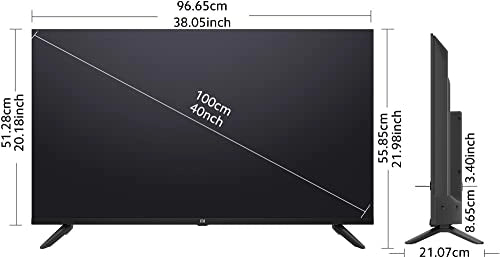 Mi 100 cm (40 inches) Horizon Edition Full HD Android LED TV 4A(Black)