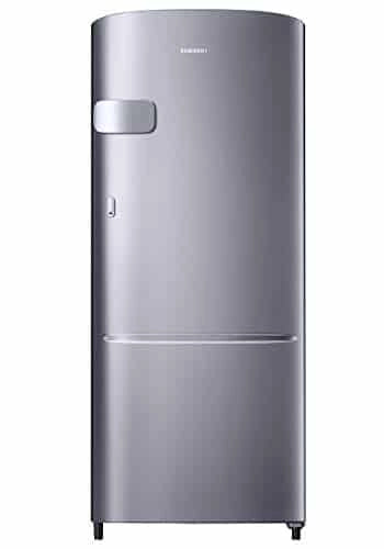 Samsung 192 L 2 Star with Inverter Single Door Refrigerator (RR20A2Y1BS8/NL, Silver, Elegant Inox)