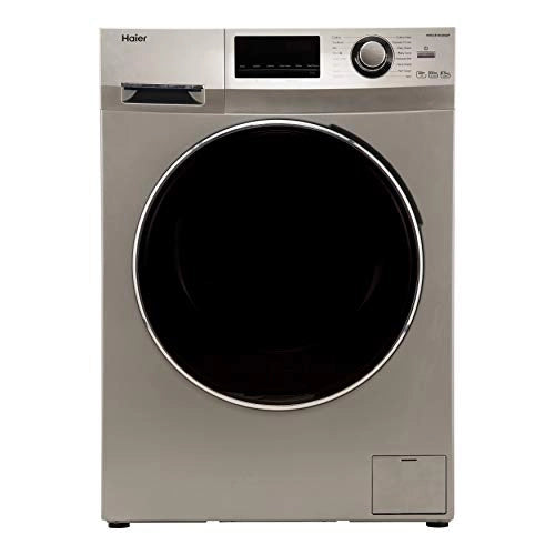 Haier 6.5 Kg Inverter Fully-Automatic Front Loading Washing Machine (HW65-IM10636TNZP, Titanium Grey)