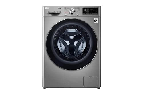 LG 9 கிலோ / 5 கிலோ இன்வெர்ட்டர் வைஃபை ஃப்ரண்ட் லோட் வாஷர் ட்ரையர் (FHD0905SWS, சில்வர் VCM, AI டைரக்ட் டிரைவ், நீராவியுடன் கூடிய வாஷர் ட்ரையர்)