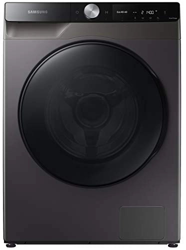 Samsung 8.0 kg / 6.0 kg Wi-Fi Enabled Inverter Fully-Automatic Washer Dryer (WD80T604DBX/TL, Inox, AI Control)