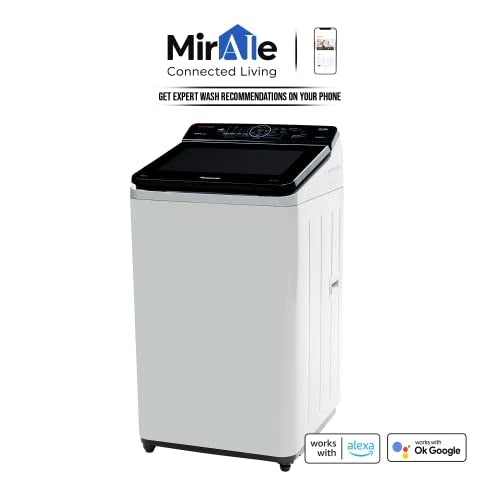 Panasonic 7 Kg Wifi Built-In Heater Fully-Automatic Top Loading Smart Washing Machine (NA-F70AH10MB, Works with Alexa)