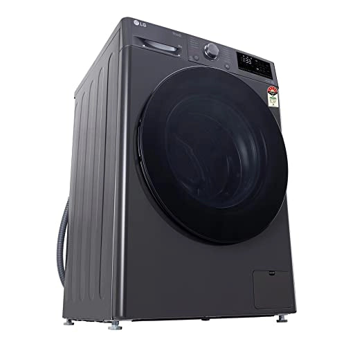 LG 8 Kg 5 Star Inverter Wi-Fi Fully-Automatic Front Loading Washing Machine with Heater (FHP1208Z5M, Middle Black)