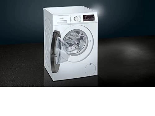 Siemens 8 kg Fully-Automatic Front Loading iQ500 Washing Machine (WM12J26WIN, White)