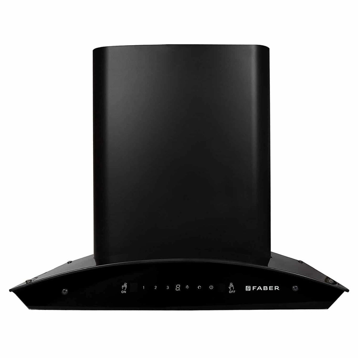 Faber Crest Plus HC SC Black 60 Cm Filterless Touch & Gesture Control Chimney
