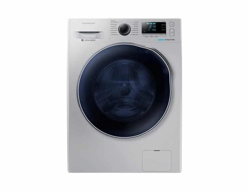 Samsung WD80J6410AS/TL Fully-automatic Front-loading Washing Machine (6 Kg, Silver)