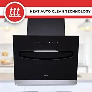 எலிகா 90 செ.மீ 1200 மீ3/மணி வடிகட்டி இல்லாத புகைபோக்கி (EFL-S907 HAC VMS, மோஷன் சென்சார் கட்டுப்பாடு, கருப்பு)