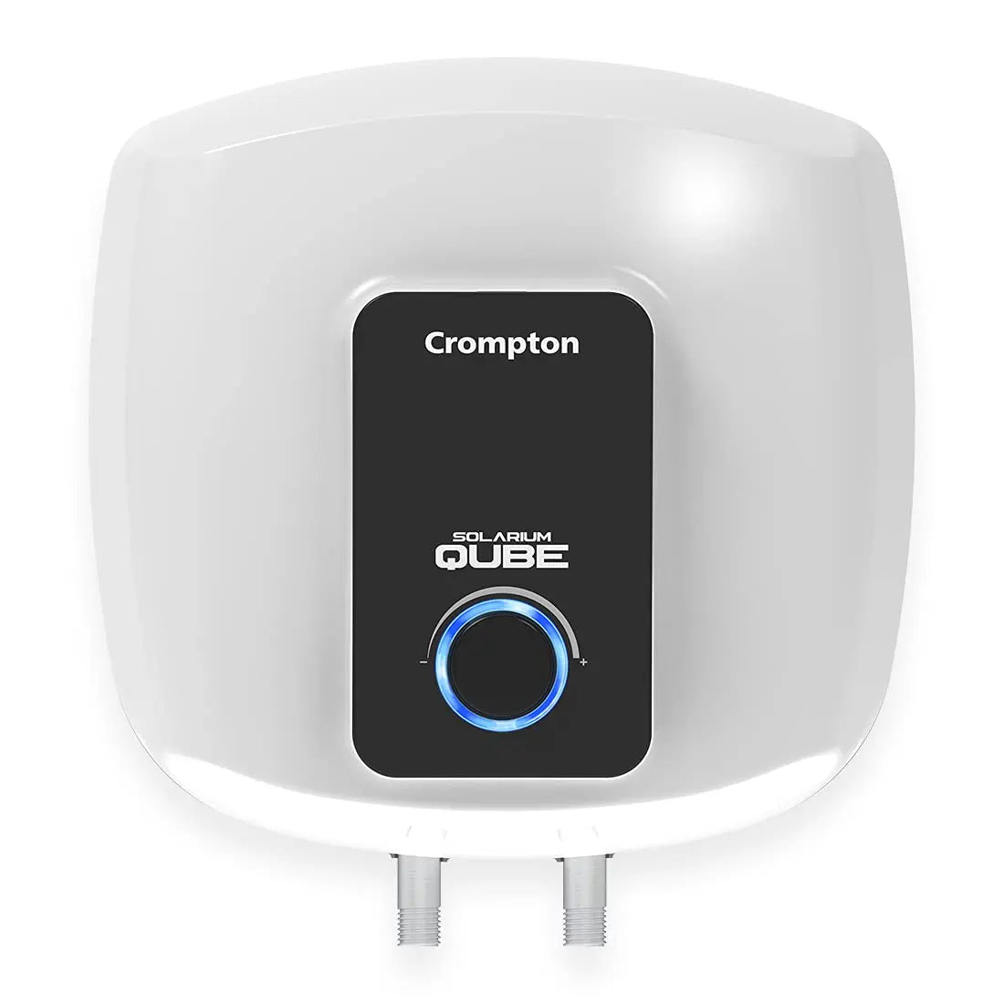 Crompton Solarium Qube 10-L 5 Star Rated Storage Water Heater (White)