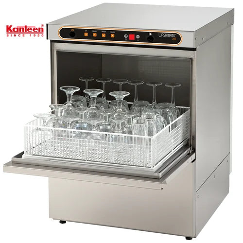 Brand X 10L Undercounter Glass Washer, 12 Place Setting Touch Screen - Model 10L12TS