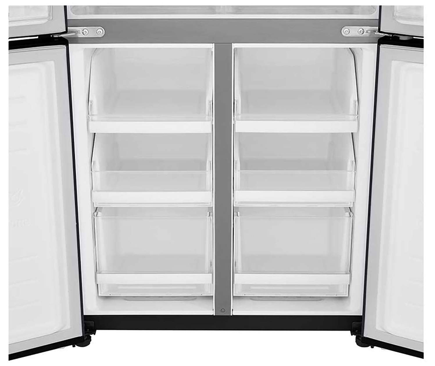 LG 594 L Frost-Free Inverter Linear Wi-Fi Side-By-Side Refrigerator (GC-B22FTQPL, Matte Black, Hygiene Fresh+ | Door Cooling+)