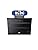 Glen 60 cm 1600 m³/hr BLDC Filterless Thermal Autoclean Kitchen Chimney, Slant |(Hood KOPPA HSR 60, Heat Sensor| Aeration technology| Auto On/Off| Touch & Gesture Control,Black)