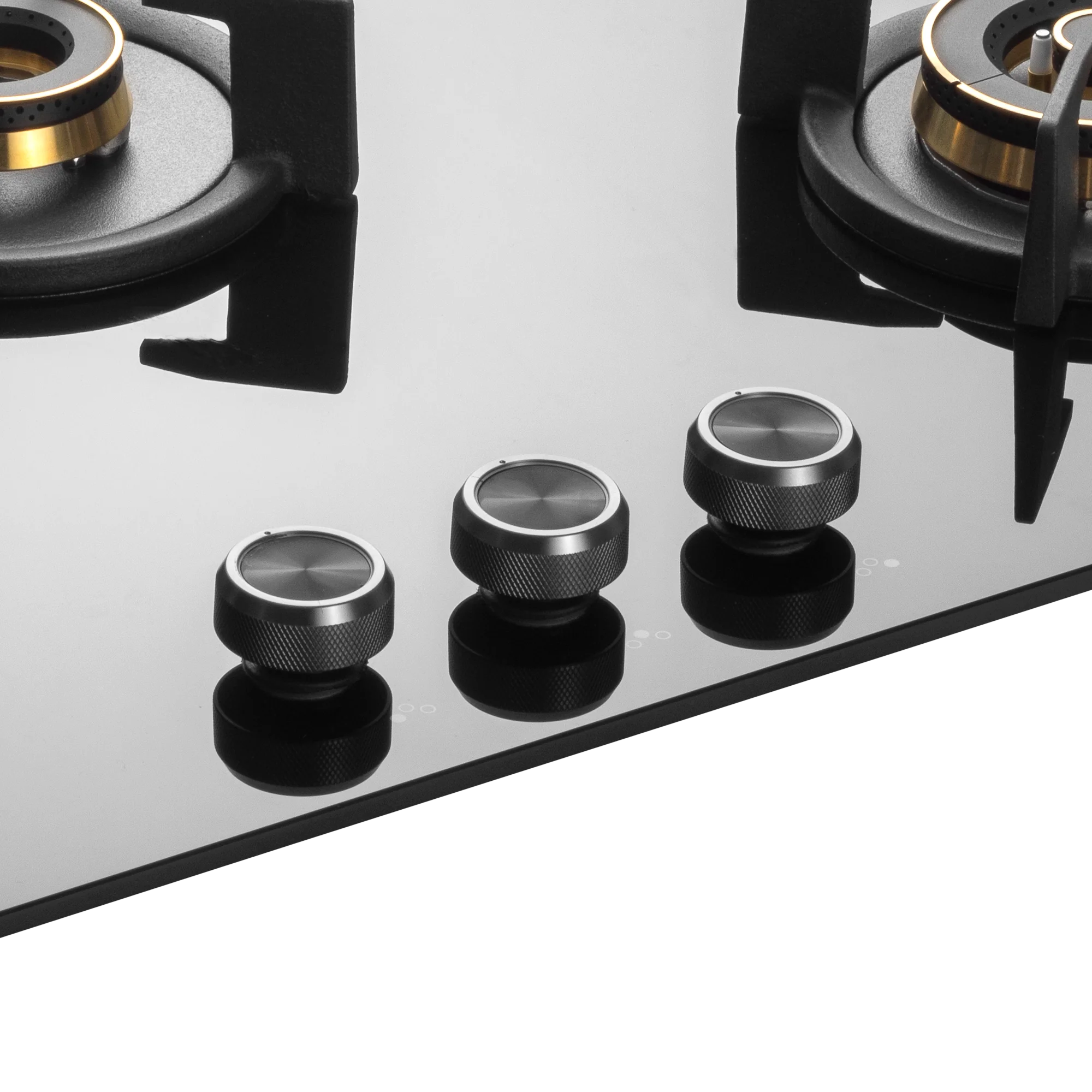 KAFF INF 783 3-Burner Electric Hob with Tempered Glass Top in Black - Automatic, Sleek Design