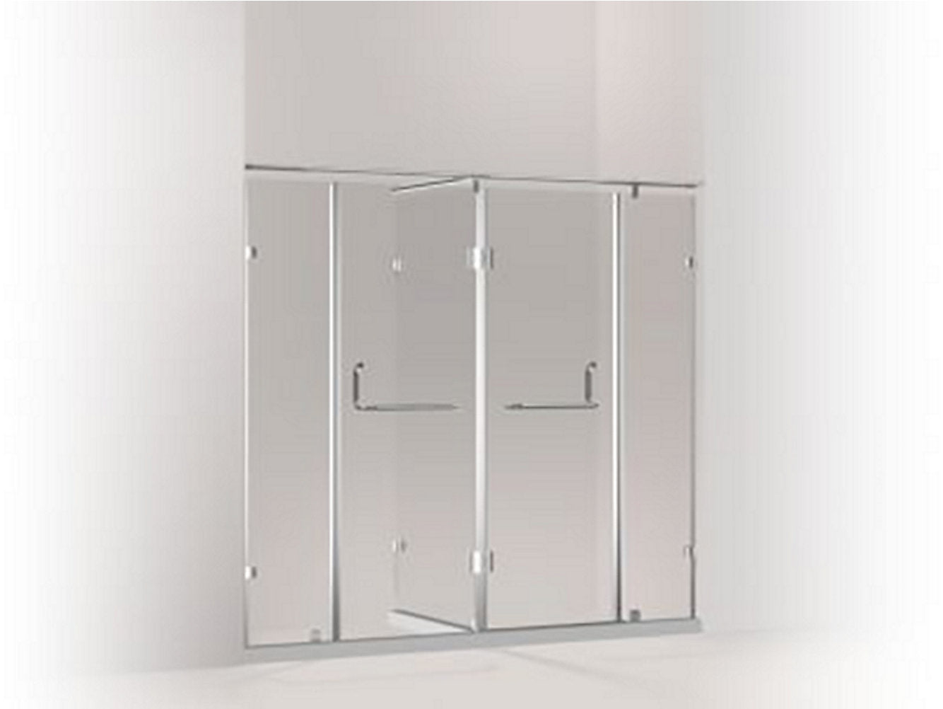kohler K-704702IN-SHP 2Door3Panel- T Shape (Inward Open)
