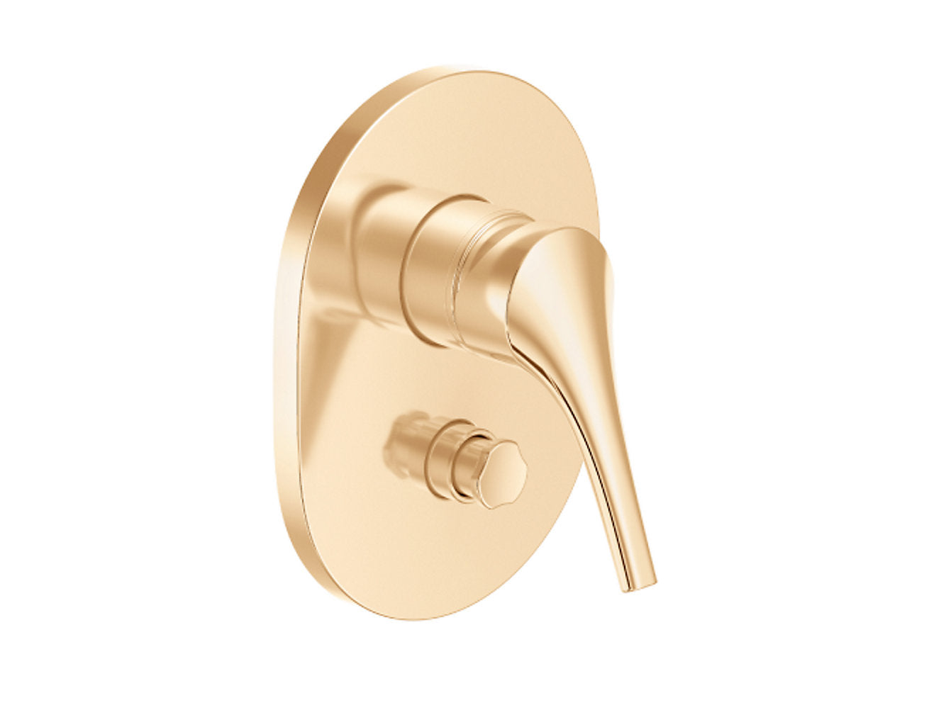kohler K-23971IN-4FP-AF Recessed bath and shower trim with diverter in french gold