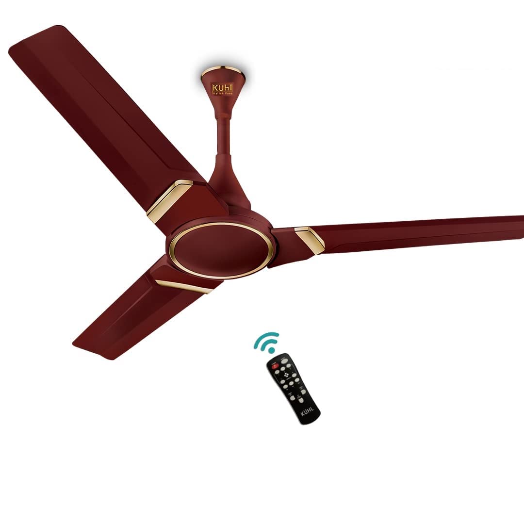 KUHL Prima A3 Stylish BLDC Fan Low Power 28W Marked Brown