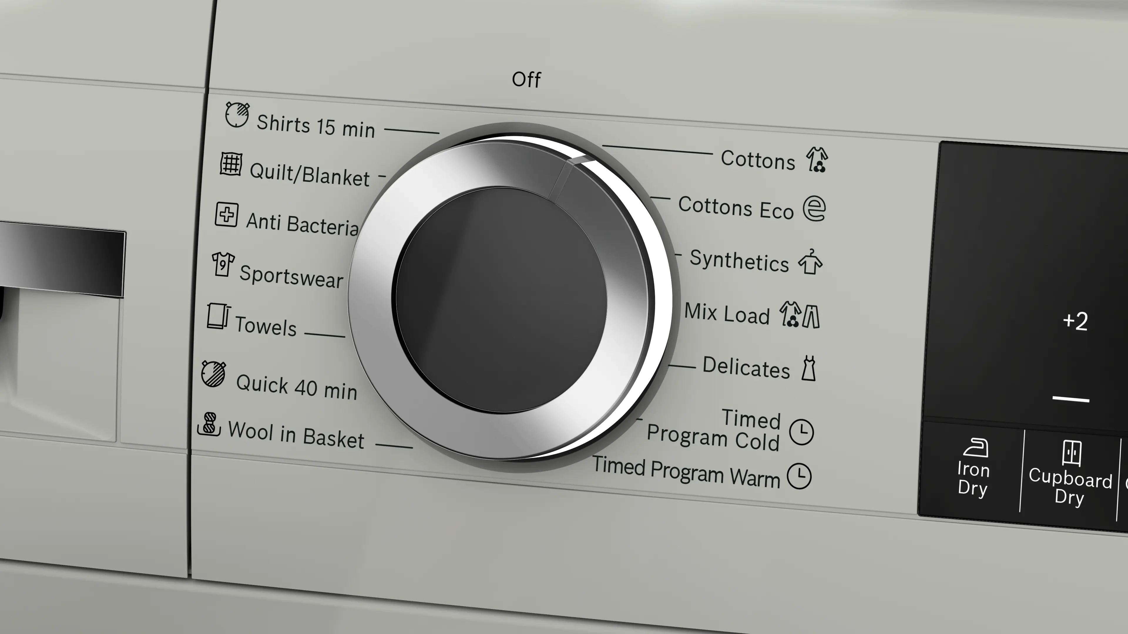 Bosch 9kg Front Load Condenser Tumble Dryer (2024 Model, WPG24108IN, 5 Drying Options, 14 Programs, Allergy Plus)