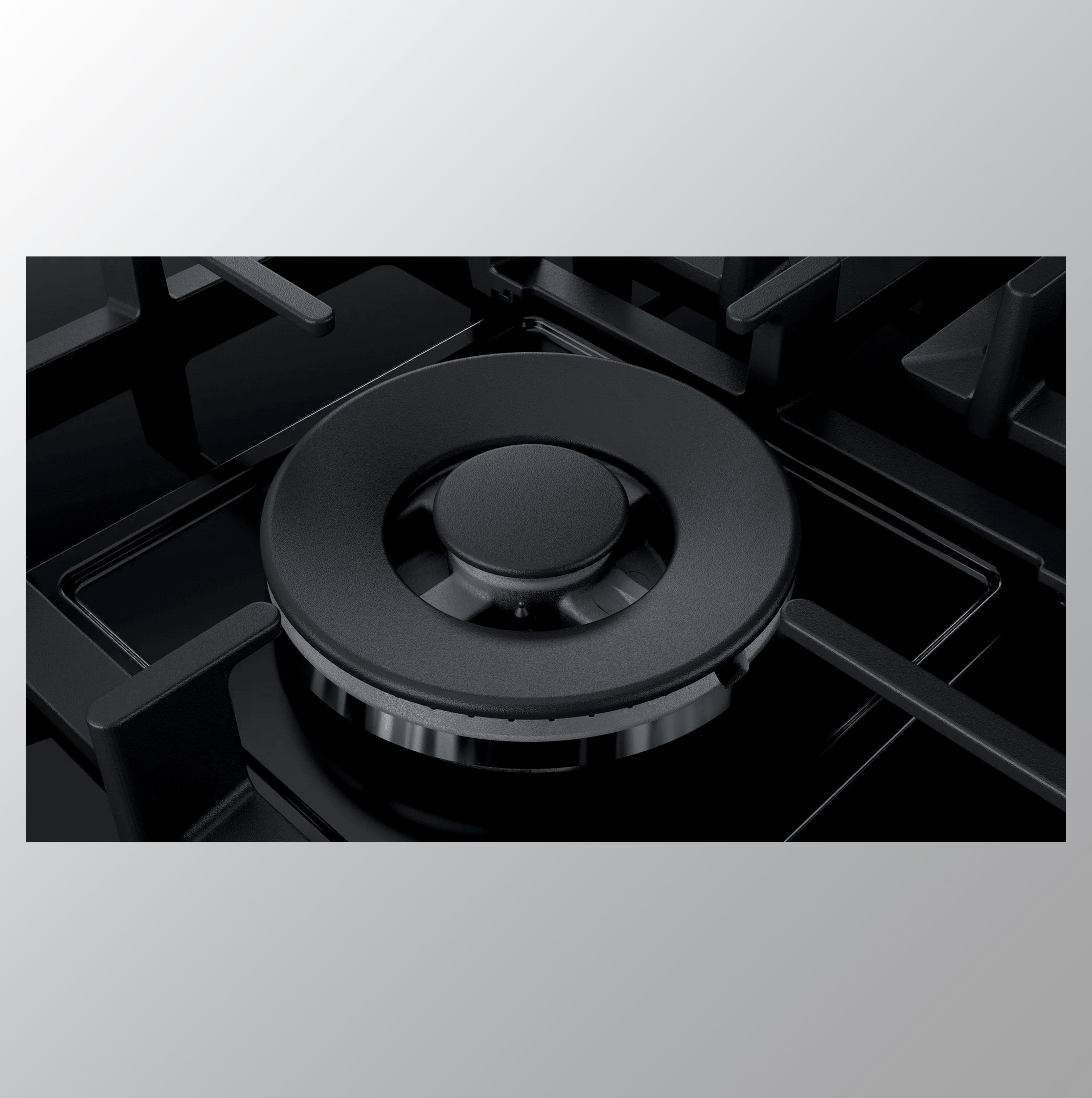 Bosch Built in Gas Hob Glass Top 5 Burner Black PPS9A6B90I