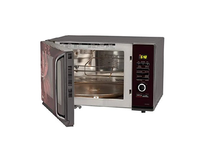 LG 32 L கன்வெக்ஷன் மைக்ரோவேவ் ஓவன் (MC3286BRUM, கருப்பு, ஸ்டார்டர் கிட் உடன்)