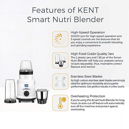 KENT Smart Nutri Blender (16067)