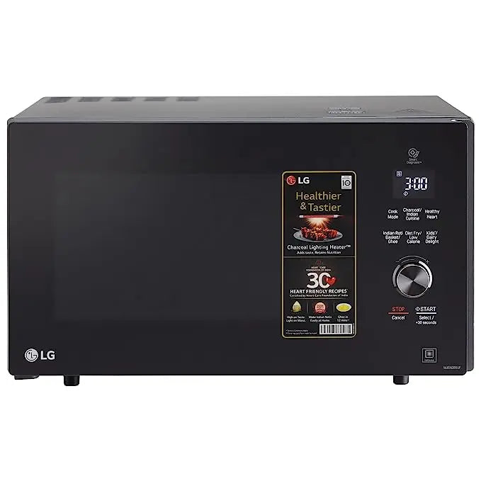 LG 28 L Convection Charcoal Microwave Oven MJEN286UF, Black
