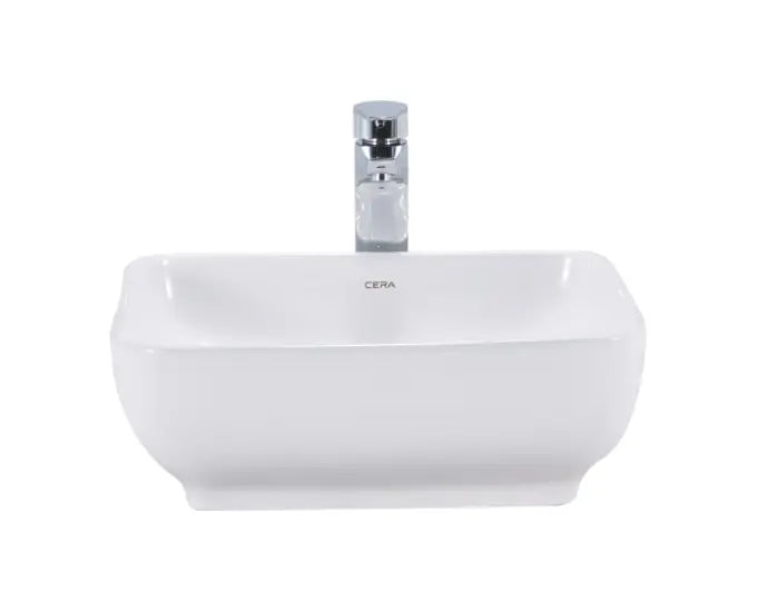 Cera Campa Table Top Basin s2020101 White 450x400mm