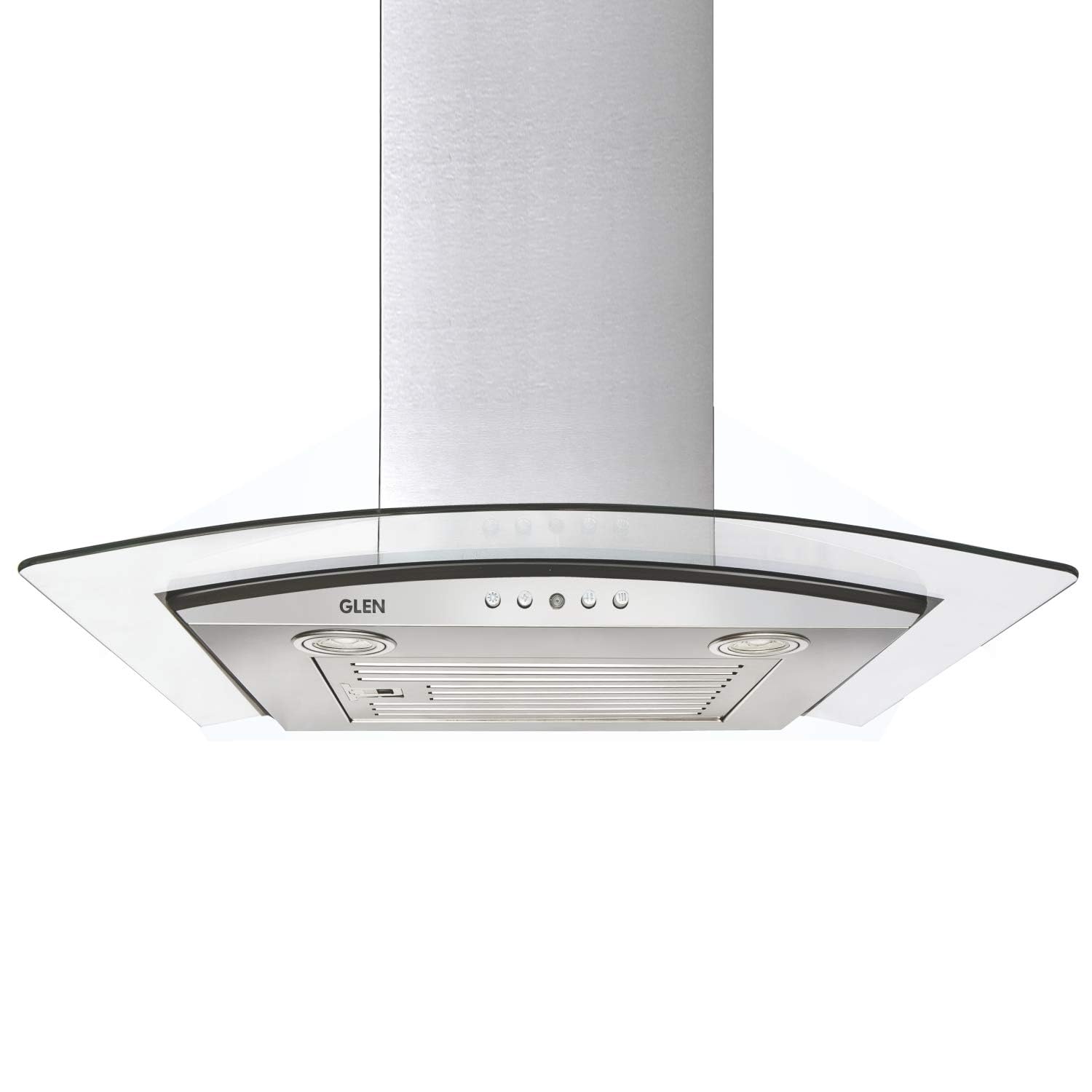Glen Kitchen Chimney Baffle Filter 60 cm 6071 EX - Stainless Steel, Push Button