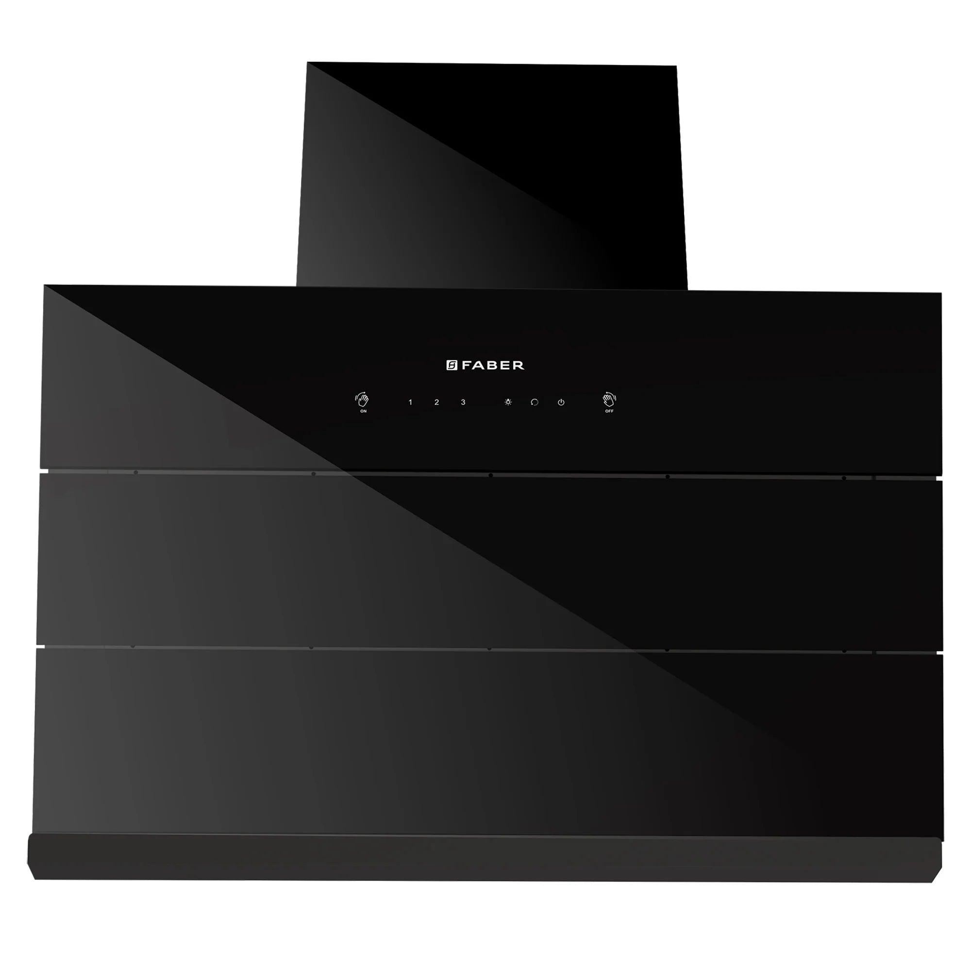 Faber ARIES FL HC SC BK IN 90 Chimney: Sleek and Powerful Kitchen Ventilation