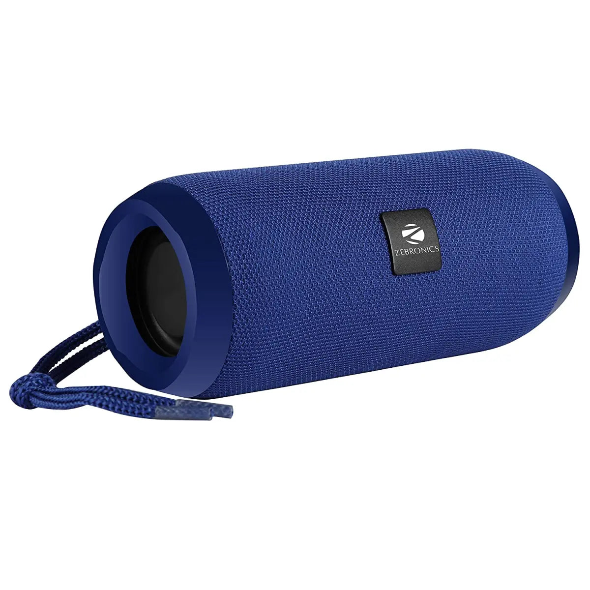 ZEBRONICS Zeb-Action Portable BT Speaker with TWS Function, USB,mSD, AUX, FM, Mic & Fabric Finish(Blue)