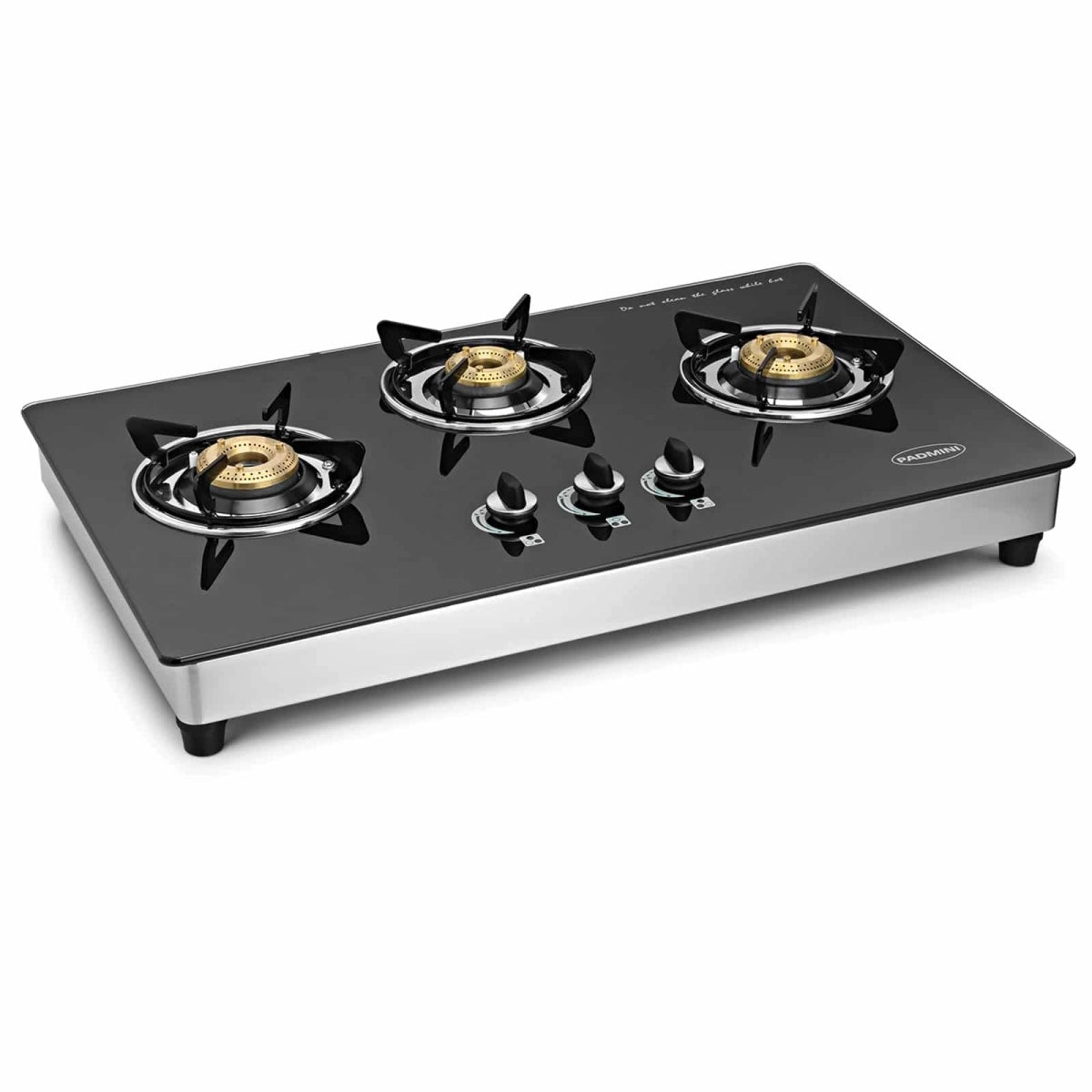 Padmini Three Burner Gas Stove - CS 3 GT HS Auto