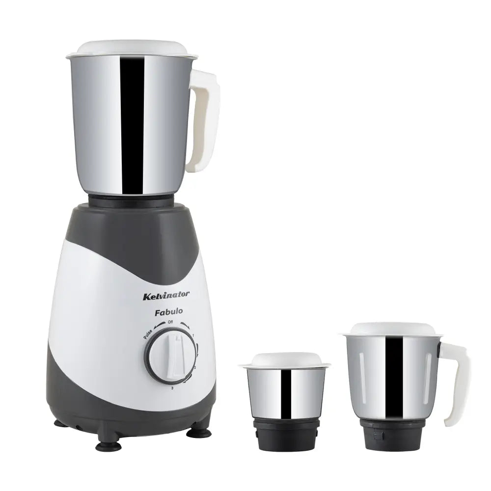 Kelvinator Fabulo150 Mixer Grinder KMG00150 3 Jars Stainless Steel