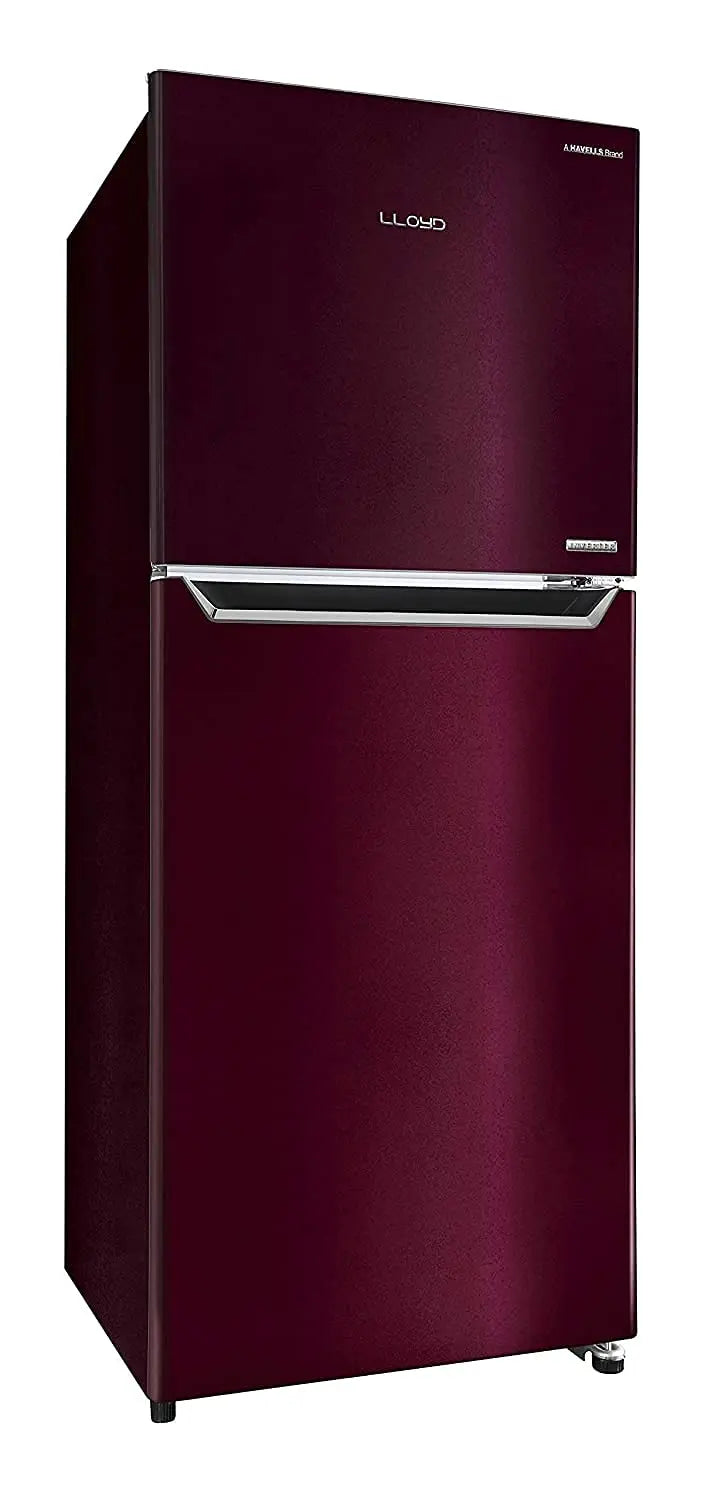 Havells-Lloyd 276 L 2 Star Inverter Frost Free Double Door Refrigerator (GLFF282AMWT1PB Metallic Wine, 2022 Model)
