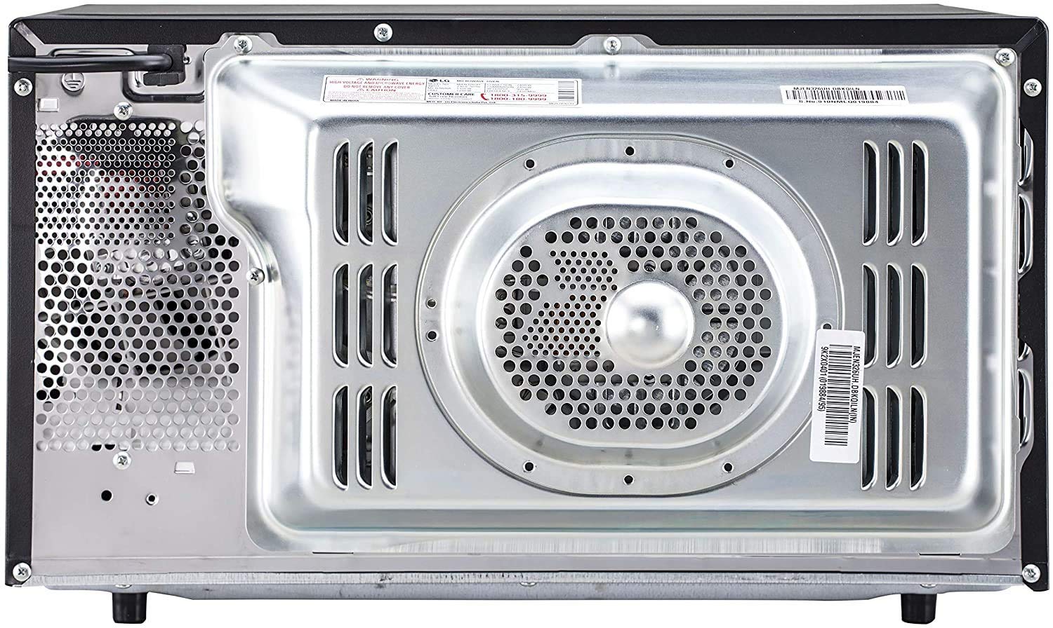 LG 32 L Charcoal Convection Healthy Heart Microwave Oven (MJEN326UH, Black)