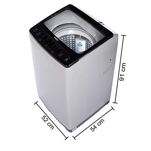 Haier HWM65-826NZP 6.5Kg Top Load Fully-Automatic Washing Machine, Moonlight Grey