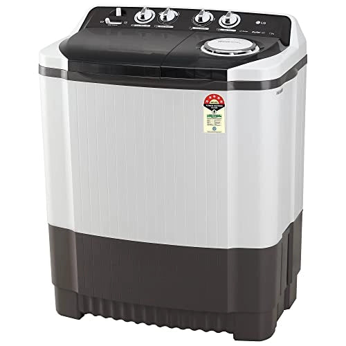 எல்ஜி 7.5 கிலோ 5 ஸ்டார் செமி-ஆட்டோமேட்டிக் டாப் லோட் வாஷிங் மெஷின் (P7530RGAZ, டார்க் கிரே, ரோலர் ஜெட் பல்சேட்டர்)