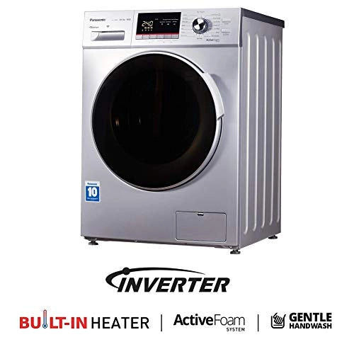 Panasonic 8Kg 5 Star Wifi Inverter Fully-Automatic Front Loading Washing Machine (NA-148MF1L01, Silver,Alexa Compatible)