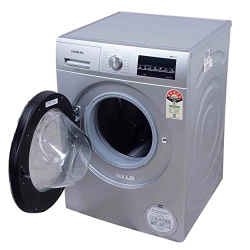 Siemens 7.5 kg Fully-Automatic Front Loading iQ500 Washing Machine (WM14J46IIN, Silver)