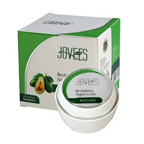 Jovees Avocado Revitalising Night Cream, 50g (Pack of 2)