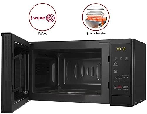 LG 20 L Grill Microwave Oven MH2044DB, Black