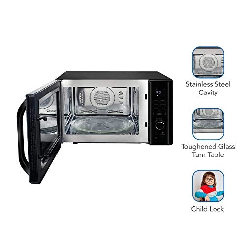Haier 30 L Convection Microwave Oven (HIL3001CBSH, HAL2WBlack)