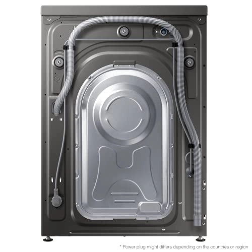 Samsung 9Kg Washer Dryer with AI, SmartThings, Inverter Fully-Automatic Front Load Washing Machine(WD90T654DBX/TL, Inox)