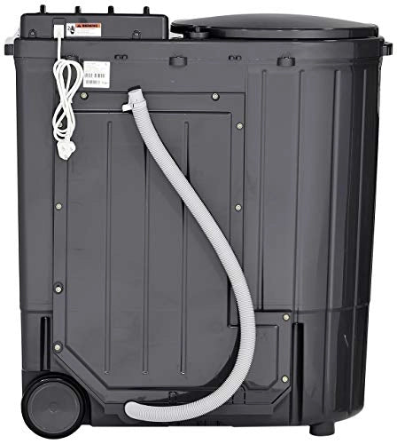 Whirlpool 10.5 kg 5 Star Semi-Automatic Top Loading Washing Machine (ACE XL 10.5, Graphite Grey, 3D Scrub Technology)