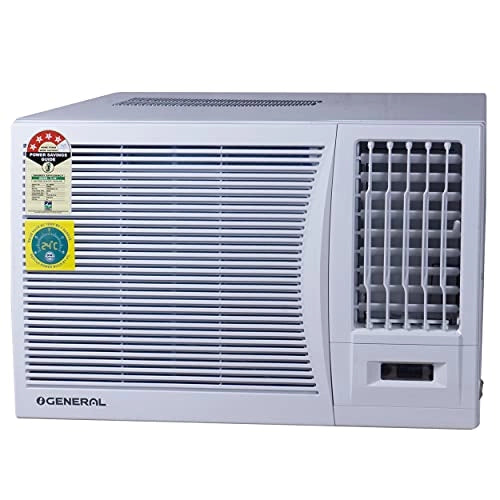 OGeneral AXGB24BAWA 1.7 Ton 4 Star Window AC (Copper, Clean Air Filter, 2021 White)